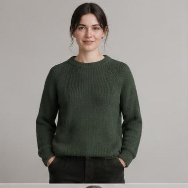 Skov Ro Raglan strikket i DK-garn